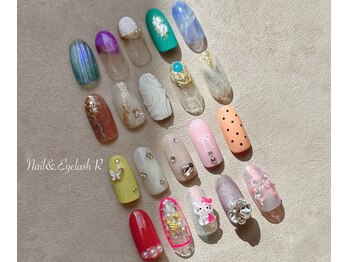 ネイルアンドアイラッシュサロンR/選べるアート