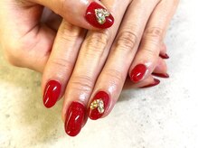 エーネイルズ 心斎橋(A.nails)/バレンタインネイル