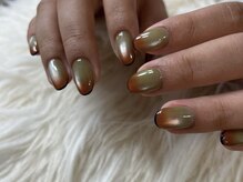 フウ(huu)/mag×gradation×skinny french