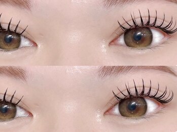 ルリエ(Relier)の写真/ボリューム感もありつつナチュラルで自然な目元に♪リピーター様多数の技術力と似合わせデザインが得意