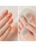 【同時確約はTELのみ】 ハンド＆フットネイル　ワンカラープラン