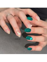 Mネイル 伏見店/非対称ネイル