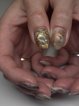 オーパス ノース(OPUS north)/お客様ネイル/古川/ニュアンス