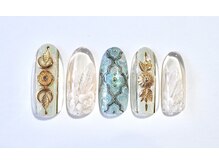 テンプテーション ネイル スタジオ(Temptation nail studio)/ERIKA／ボタニカルモロッカン