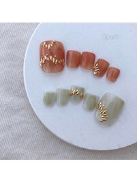 アッパースタッズデザインネイル