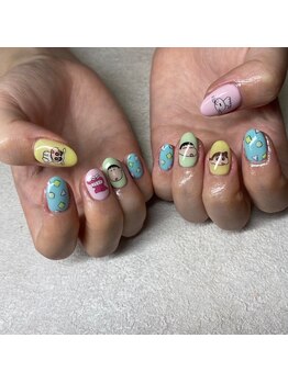 モレリア(morelia)/キャラクターネイル