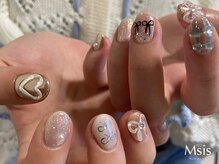 エムシス 甲東園店(Msis)/リボンネイル