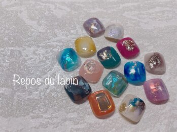 ☆新フット親指アートデザイン☆