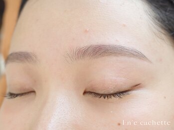 エンカシェット 代官山(En’e cachette)/【矯正美眉】抜け感のある平行眉