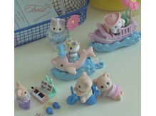 ショップカードとシルバニアと沢山写真撮ってください♪