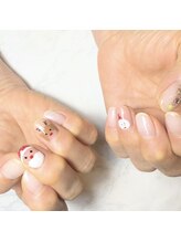 フレイムス アイラッシュ アンド ネイル(FRAMES)/サンタ＆トナカイ