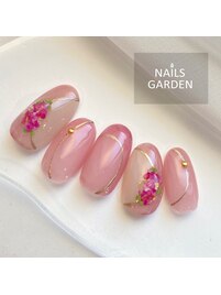 フラワーネイル