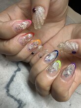 トゥースリール/★ジェル★ 長さだし／ネイル