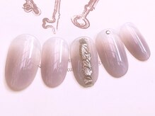 ピーチポット/【上品シンプルアート付7900円】