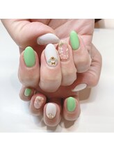 ティーエヌ 本厚木店/春ネイル☆4500円【4950円税込】