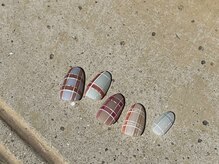 ソウ 難波店 nail salon Sou/チェックnail