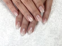 ローズ ビューティー(ROSE BEAUTY)/グラデーション/ミラーネイル