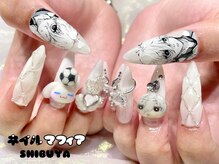 ネイルマフィア 渋谷(NAIL MAFIA)/キャラクターネイル/痛ネイル