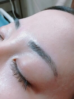 サラアイ(sara)の写真/《今話題の眉パーマ！》お顔の印象の8割は眉毛で決まる！似合わせ垢抜け眉［玉造/アイブロウ］