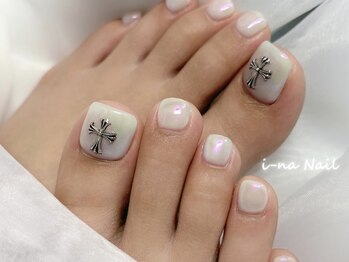 イーナネイル(i-na Nail)/ワンカラー×クロスパーツ