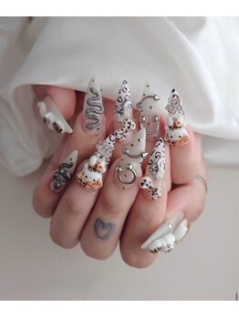 リナネイルサロン 池袋(Lina nail salon)/長さ出し付け放題