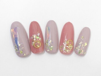 ネイルサロンセレーネ(Selene)/キラキラホロネイル