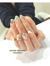 プライベート ネイルサロン マーマ(murmur)/おしゃれ春ネイル