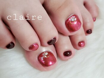 クレール(claire)/フット定額トレンドアート¥6600