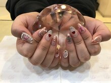 エスフィーネイルサロン ブリーユ(Esfy nailsalon Brille)/ピンクネイル