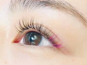 アンメ 東新宿(An'me)/ピンクのポイントカラーが可愛い