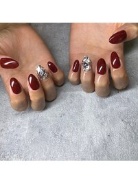 ボルドーカラー