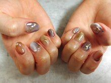 キキネイル たまプラーザ店(kikinail)/大人ニュアンスネイル