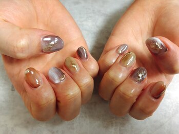 キキネイル たまプラーザ店(kikinail)/大人ニュアンスネイル