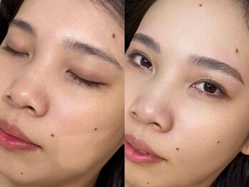 ノーツ 亀有(naut)の写真/【眉で顔の印象が変わる】眉の癖が強い,眉メイクが苦手ならハリウッドブロウリフトが◎パーマ同時施術OK♪