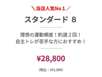 ラムア 高宮 平尾(LAMUA)/ パーソナル8回コース