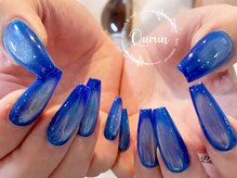 クルン 大阪 御幣島(Qurun)/ブルーマグネットネイル