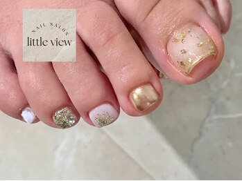 リトルビュー(little view)/・Fゴールドニュアンスフット