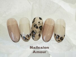 キラキラ秋のネイルコース¥7980