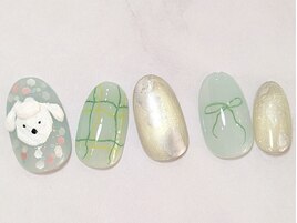 【初回オフ無料】手描きネイル