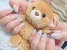 テディベアネイル ¥11800