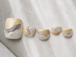 ぷっくりサンドnail