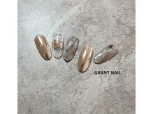 グラントネイル 和歌山店(GRANT NAIL)/ニュアンス、ミラーネイル☆