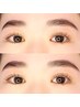 【新規】眉毛パーマ＋眉WAX　7800→￥5800