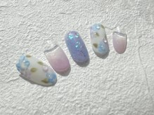 ネイルサロン メイプル(Nail Salon maple)/紫陽花ネイル
