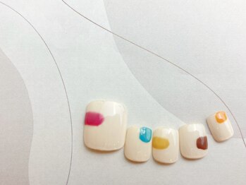 ネイルサロン&スクール ジーナ(GINA)/ちょこっと塗り♪ネイル