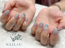 ネイルプラスユウ(NAIL+U)/薔薇ネイル