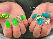 トータルビューティーローズ(Rose)/ネオンカラーネイル(長さだし)