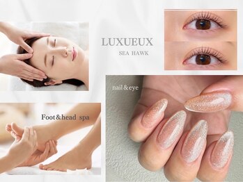 ネイルアンドアイラッシュ ルクソー シーホーク店(Nail&Eyelash LUXUEUX.)