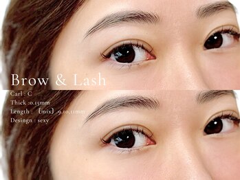 エルナ 博多駅前店(eluna)/フラットラッシュ×眉毛WAX