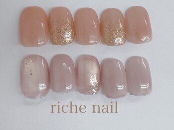 リッシュネイル 新百合ヶ丘店(riche nail)/シンプルアートコース